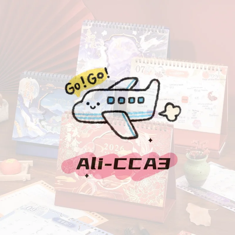 

2026 New Desk Calendar Retro Chinese Large Desktop Calendar Annual To Do List Monthly Daily Calendar Planner Time Manegement