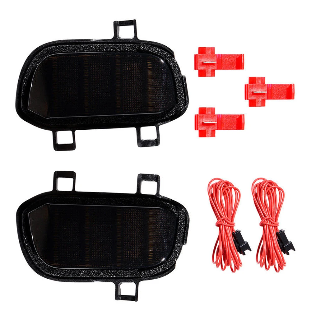 2pcs Dynamic Mirror Puddle Lights Spot Lamp For 2019 2020 2021 2022 Chevy Silverado Sierra 1500 for GMC Sierra 1500 2019-2022