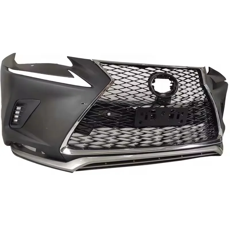 NX bumper for Lexus NX200 NX200t NX300h NX350 Sport bumper assembly grille body kit NX front bumper grille