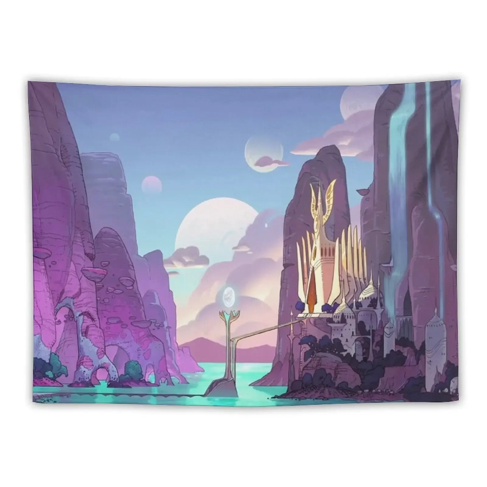 Bright Moon - Eternia -She-Ra and the Princesses of Power Tapestry Room Decoration Aesthetic Tapestry