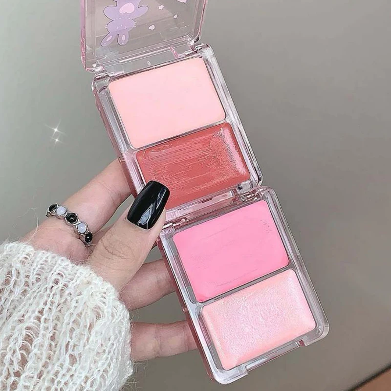 كابوفيني كريم أحمر الخدود اللامع المائي عالي اللمعان لامع روج طبيعي سطع الوجه الكنتوري أحمر الخدود ماكياج #6