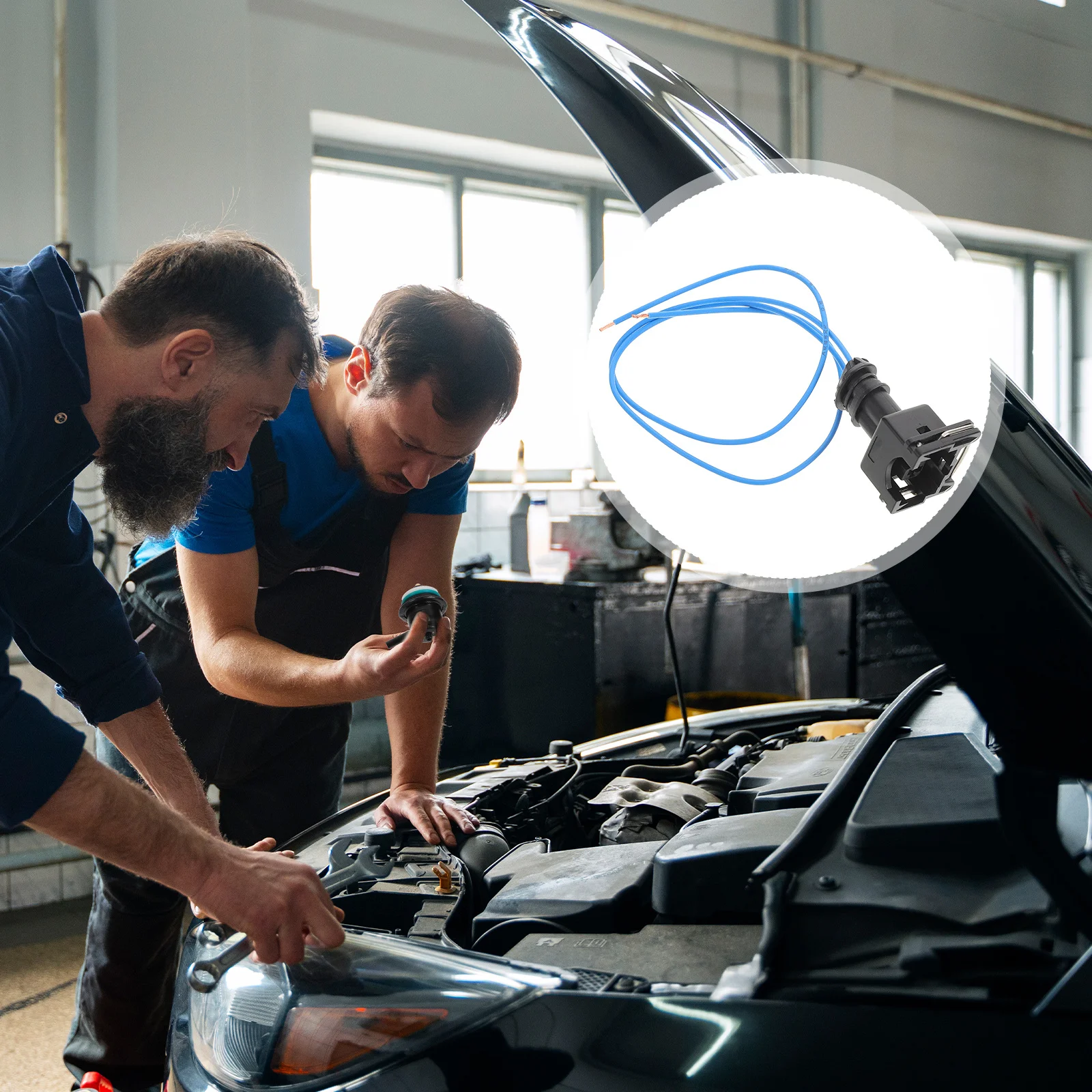 

Oil Pump Wire Harness Connector Energy-Saving Efficient Heating Defrost Car Air Heater Replacement Pigtail Plug Clip For Parking