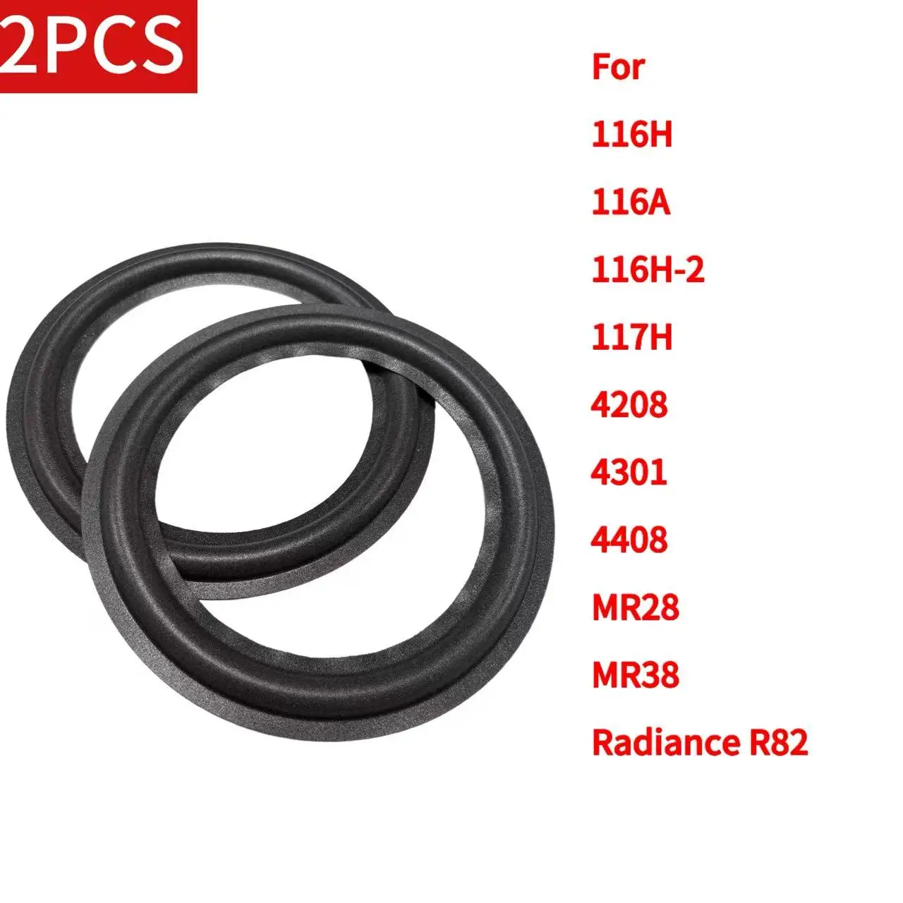 Speaker Repair Parts Foam Edge Folding Ring Subwoofer For JBL 116H 116A 116H-2 117H 4208 4301 4408 MR28 MR38 Radiance R82