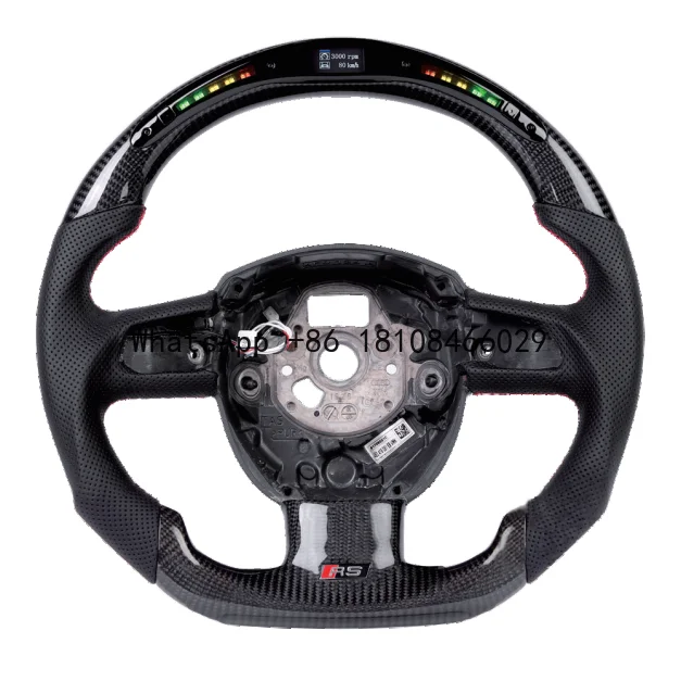 

Audi A5 10 Model Auto Parts Carbon Fiber Core Steering Wheel for Cars