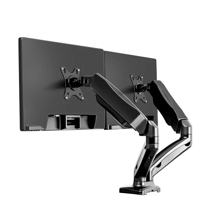 

Dual Ergonomic Height Adjustable Aluminum Arm Laptop Stand and LCD Arm for LCD and Laptop Computers