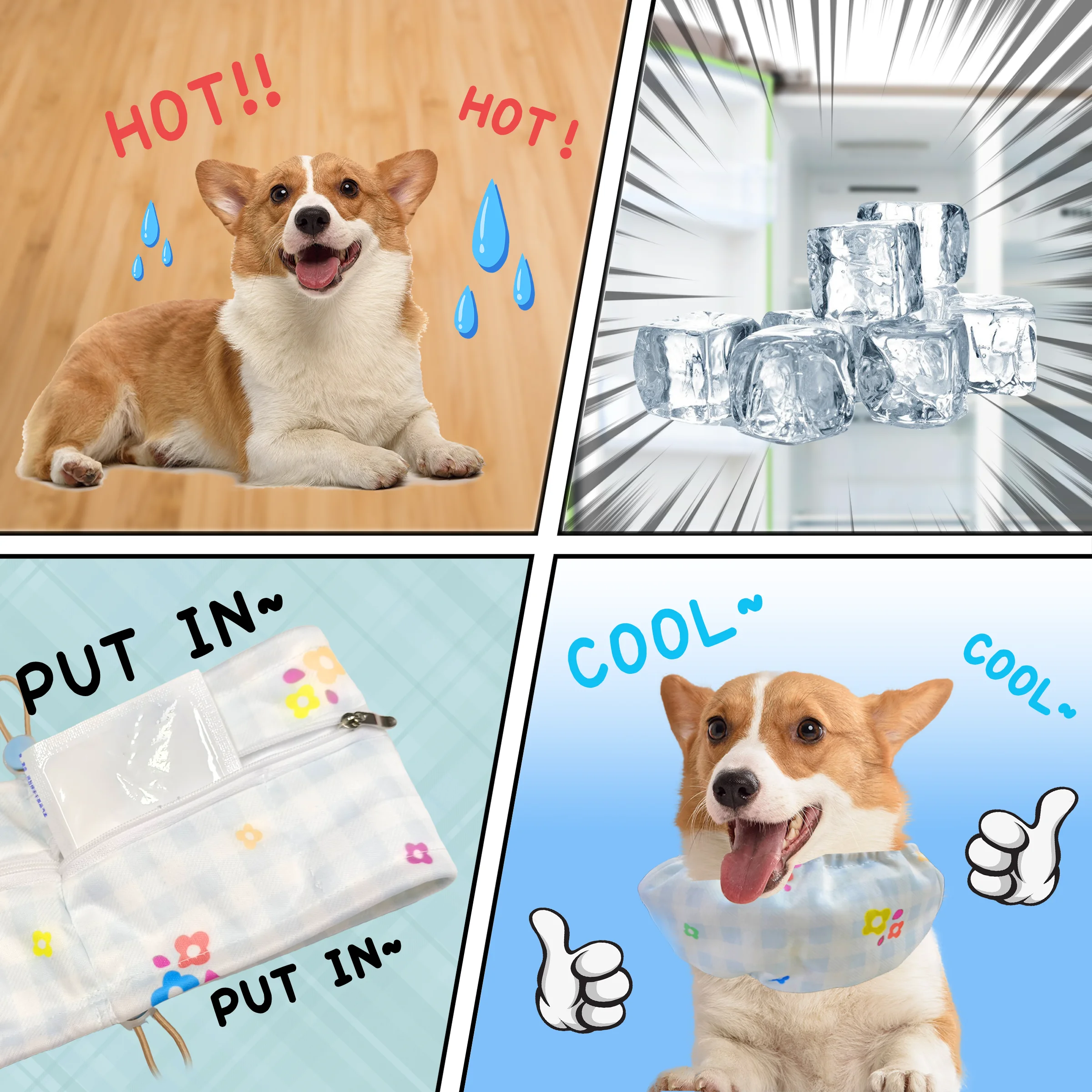 طوق تبريد للكلاب، مريلة تبريد  - مراجعة Pet Supplies Coupon وسعره