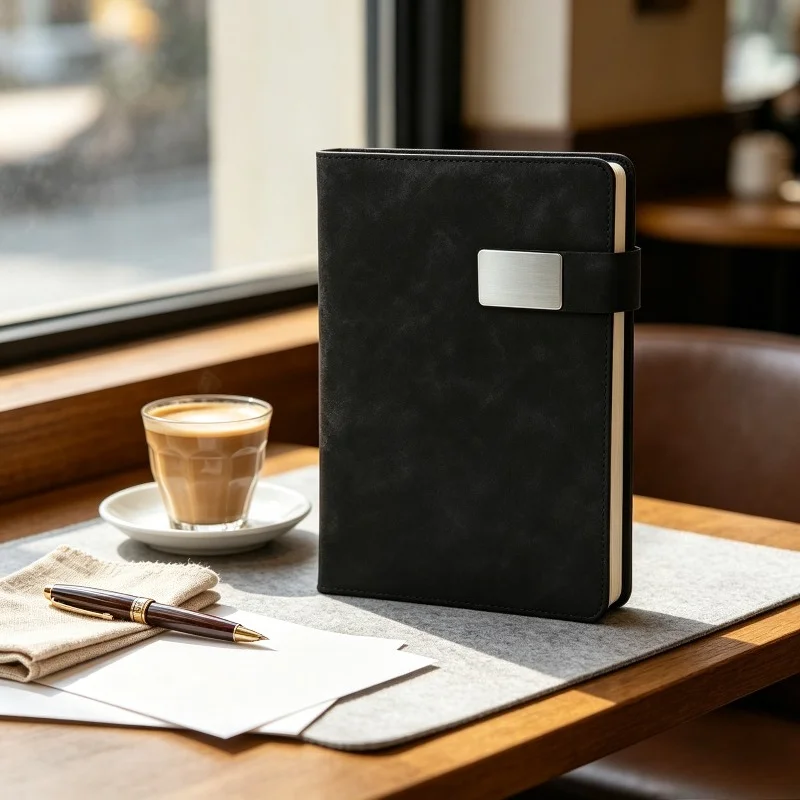 2Pcs Exquisite Notebook Gift Box,practical stationery gift for college students,office workersdaily use and Father’s Day gifting