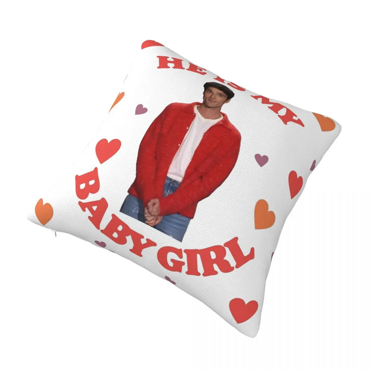 Jacob Elordi Babygirl Pillowcases Accessories Soft Cushion Cover Pillow Covers Home Decor Zippered Multi-Size