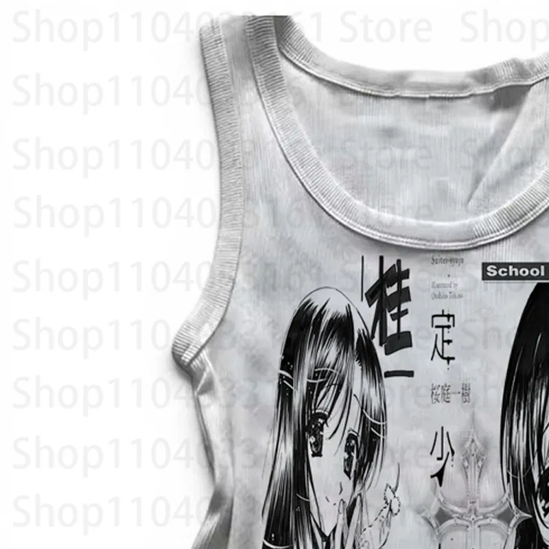 Women's Corset Top Harajuku Crop Tops Sexys Aesthetic Clothing Woman Clothes Summer 2000s Y2k Tops With Suspenders Tanks & Camis