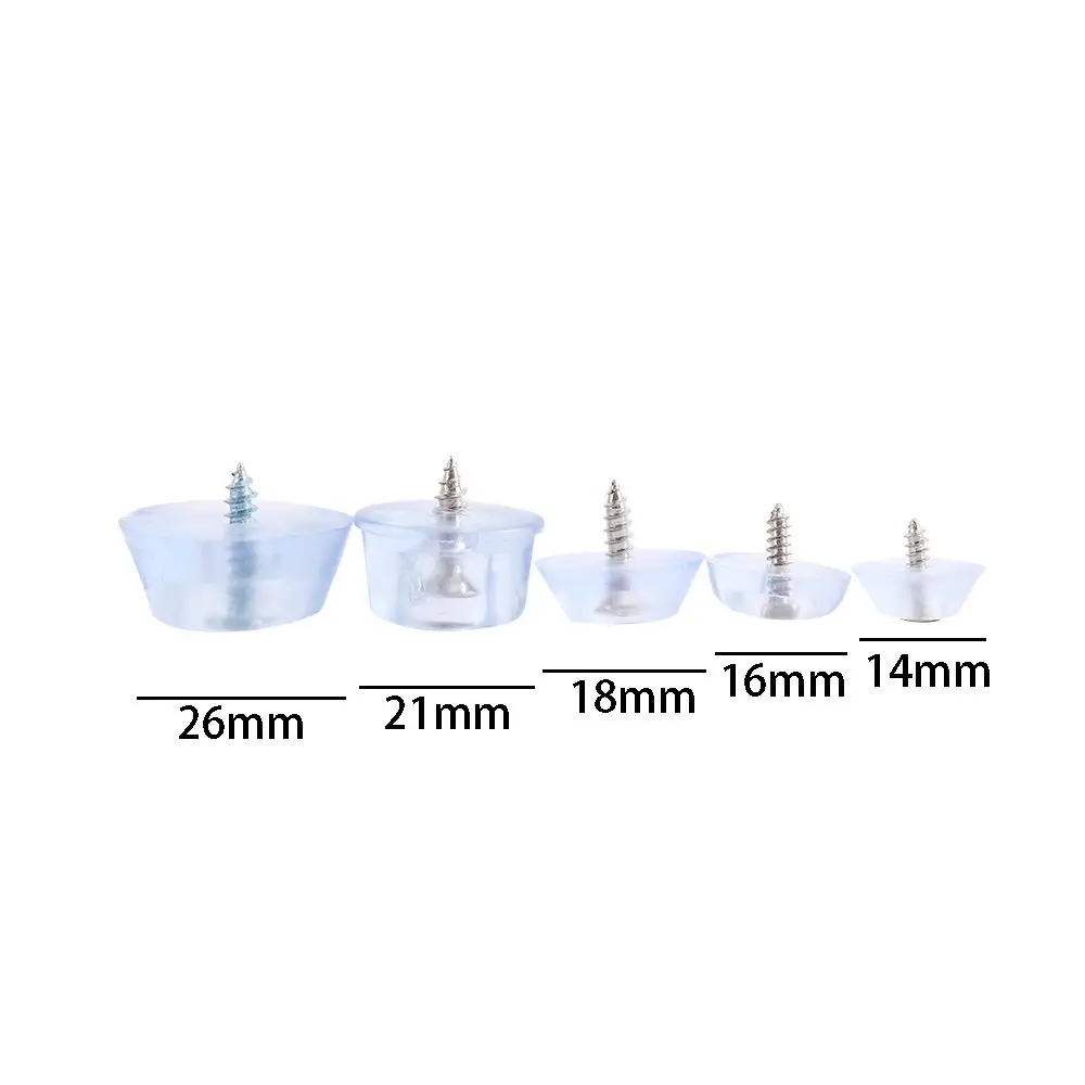Mit Schrauben Stuhl Transparent Gummi Möbel Möbel Beine Boden Pads Stuhl Bein Kappen Schutz Pads Füße Pads