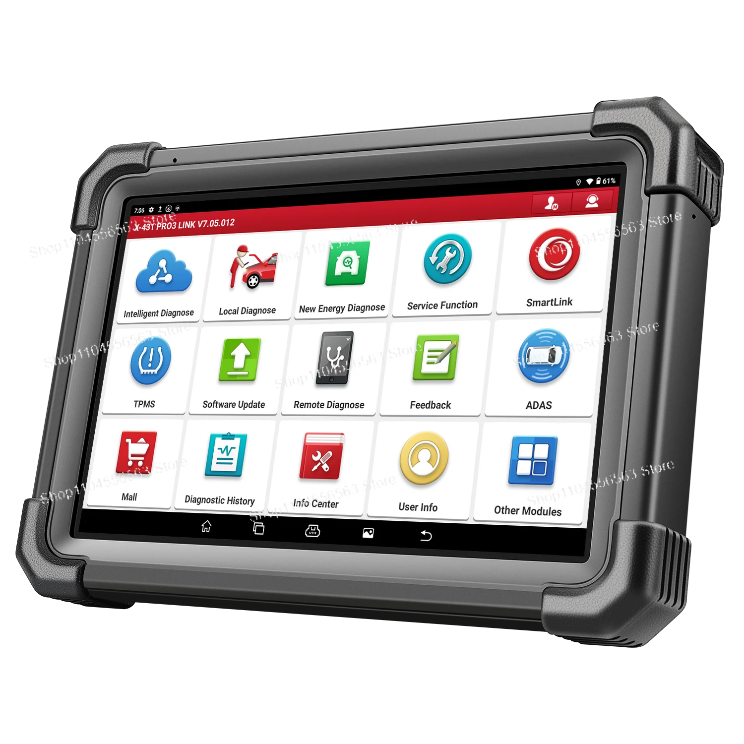 X431 PRO3S + v5.0 الماسح الضوئي للسيارات أداة تشخيص Obd2 النسخة الإنجليزية