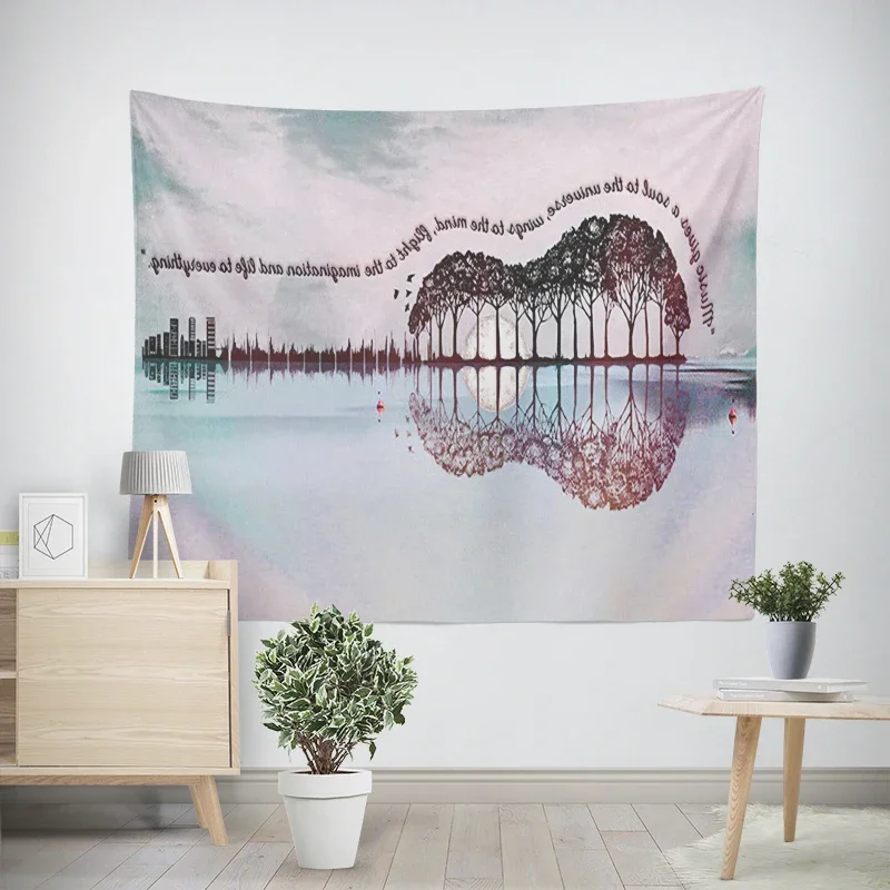 Home decorations Animal landscape style room decor wall tapestry aesthetic bedroom aesthetic wall art large fabric wall tapestry