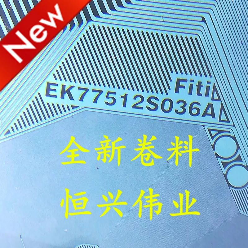 EK77512S036A New LCD Driver IC COF/TAB Coil material