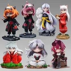 Anime SPY×FAMILY Inuyasha Figurine Sesshoumaru Inuyasha Anya Forger Honkai Action Figures PVC Collection Model Toys Gifts