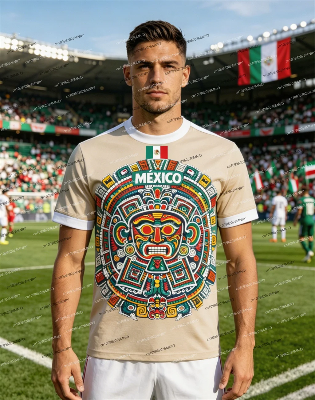 2026 メキシコ国旗 tシャツプリント面白い 3D イーグ - 3D Printing Eagle のレビューと価格