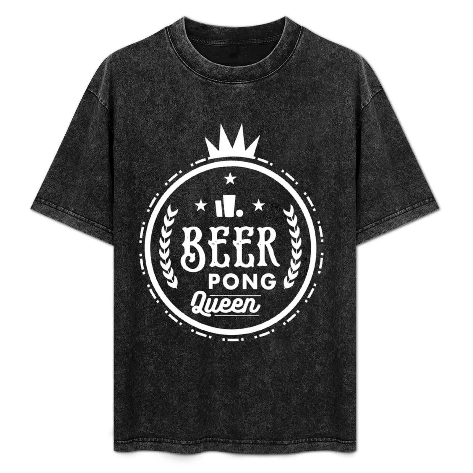 

Beerpong Queen T-Shirt Work Outdoor Short Sleeve Tee