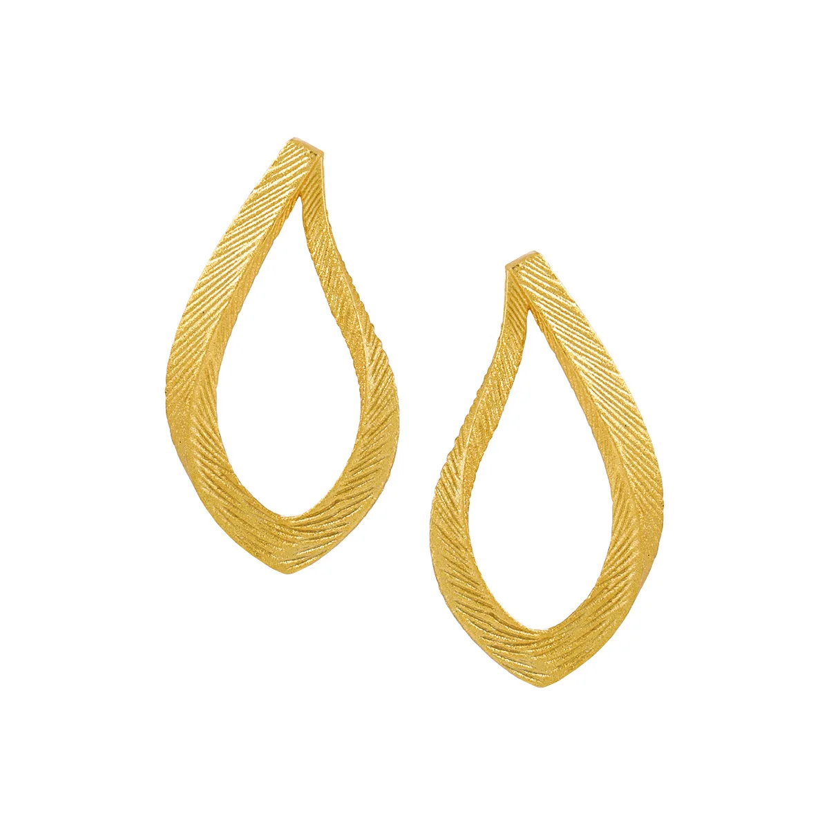 Modules-Boucles d'oreilles à tige Bergame rayées pour femmes, Argent regardé S925, Design de niche, Joaillerie fine, Mode élégante, Boucles d'oreilles originales