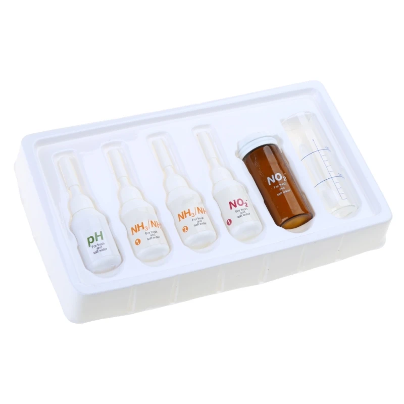 Aquarium Test Solution pH Nitrite Ammonia Testing Kits for Fish Pond Pool