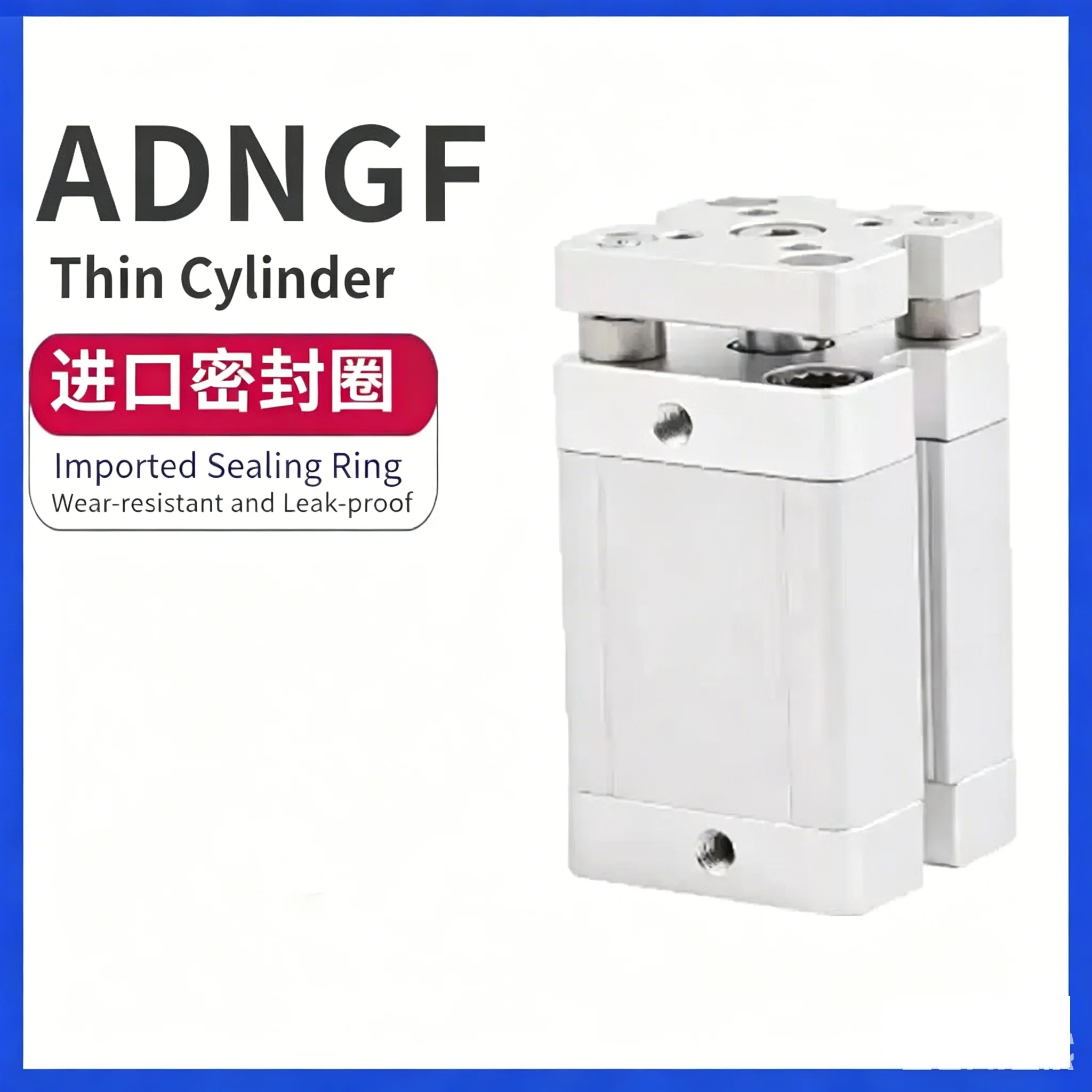 ADNGF12-5-P-A ADNGF16-20-P-A ADNGF20-25-P-A ADNGF25-30-P-A ADNGF32 40 50 63 80-80-P-A Compact cylinder ADNGF Series