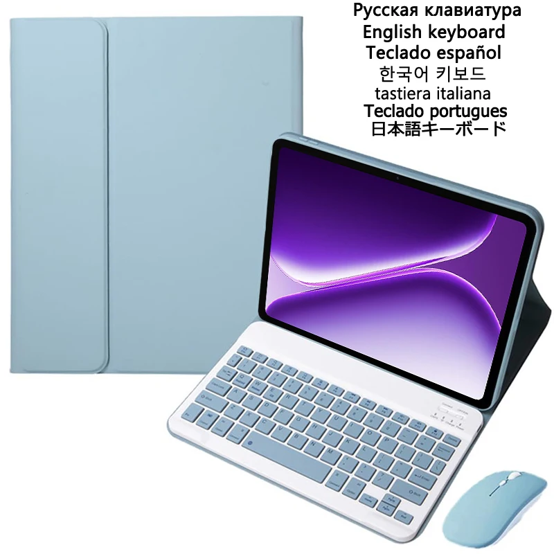 

Case with Keyboard for OnePlus Pad Go 2 12.1 inch 2025 OPD2504 OPD2505 Stand Cover Tablet Keyboard for OnePlus Pad Go 2 Case