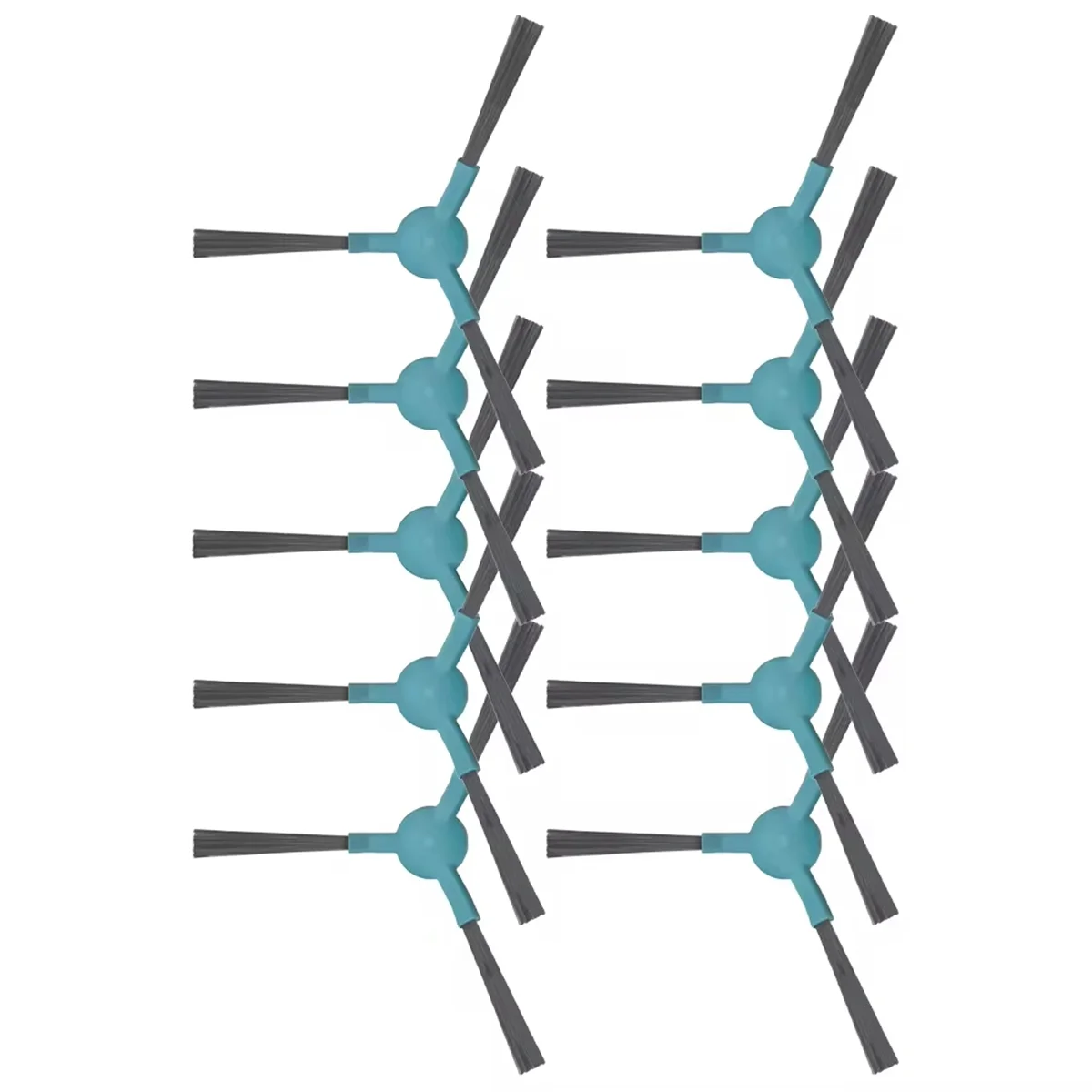 コンガ2499用サイドブラシキット,超高品質の家庭用アクセサリー,掃除機ロボットの交換,スペアパーツ,10個