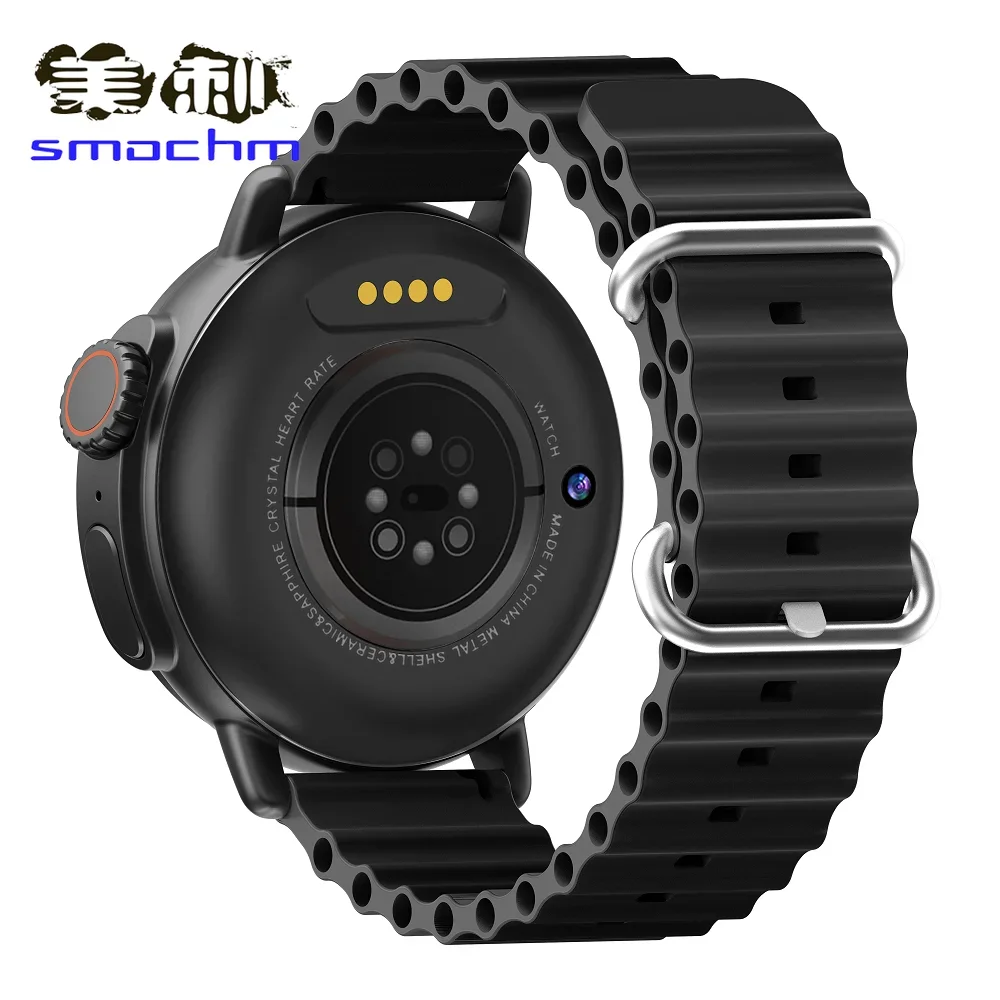 Smochm Android 8 HD Rear Camera Smart Watch GPS Free APP Download 4G LTE Network 700mAh Battery Play Store Google Push Message