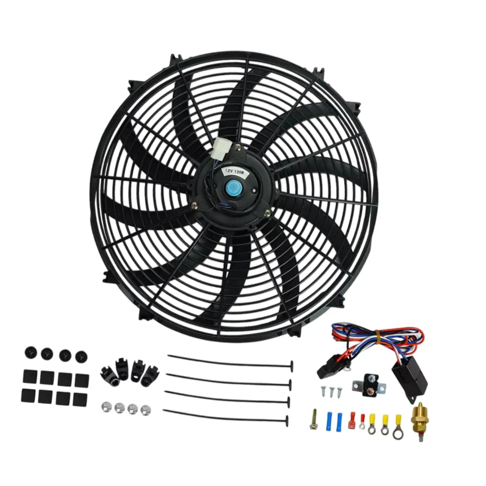

Generic High Performance 3000CFM Replacing 12V Electric Radiator Cooling Fan