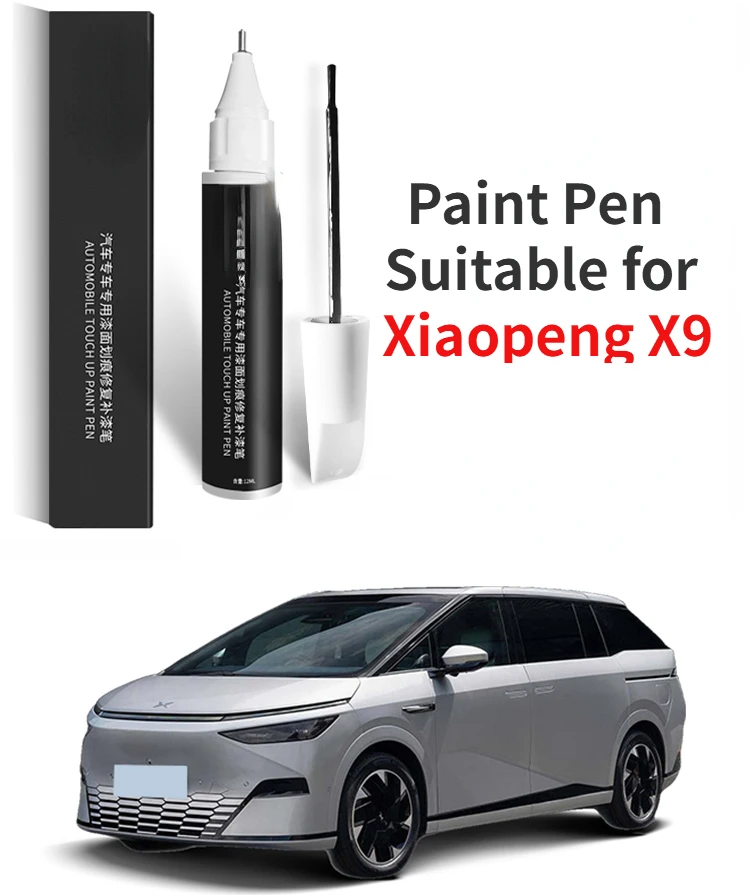 Paint Pen Suitable for Xiaopeng X9 Dark Night Black Asterism Gold Special XPeng  X9 Modification Accessories Car Supplies X9