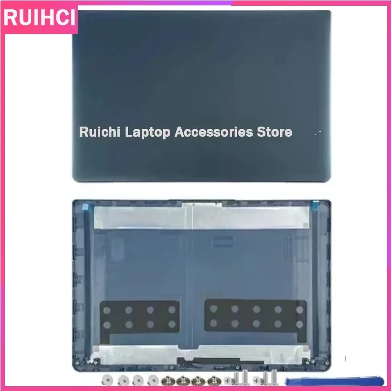 New For Lenovo IdeaPad 1 15ADA7 15AMN7 2022 Laptop LCD Back Cover/Front Panel/Axle Cover blue