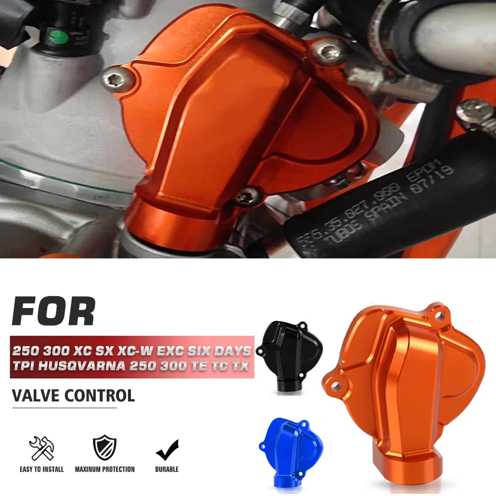 

FOR Husqvarna TE300 TE 300 2014 -2021 2020 2021 2017 TE/TC/TX 250 300 Motorcycles CNC Aluminum Exhaust Valve Control Cover Right