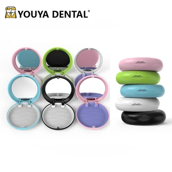Retainer Box Prothese Opbergdoos Orthodontische Beugels Aligner Case Nep Tanden Container Tandheelkundige Mondhygiëne Levert Organizer