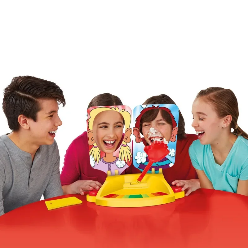 Party Interactive Tabletop Game Cream Slapping Machine Prank Toy Double Face Machine Interactive Children Toy
