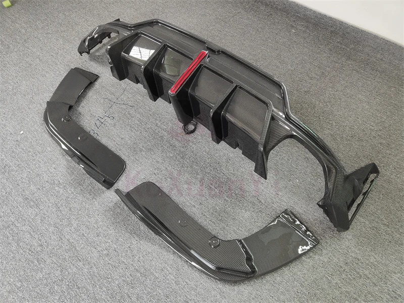 Used for the 2023 BMW 3 Series G20 G28 carbon fiber rear lip diffuser rear corner body kit