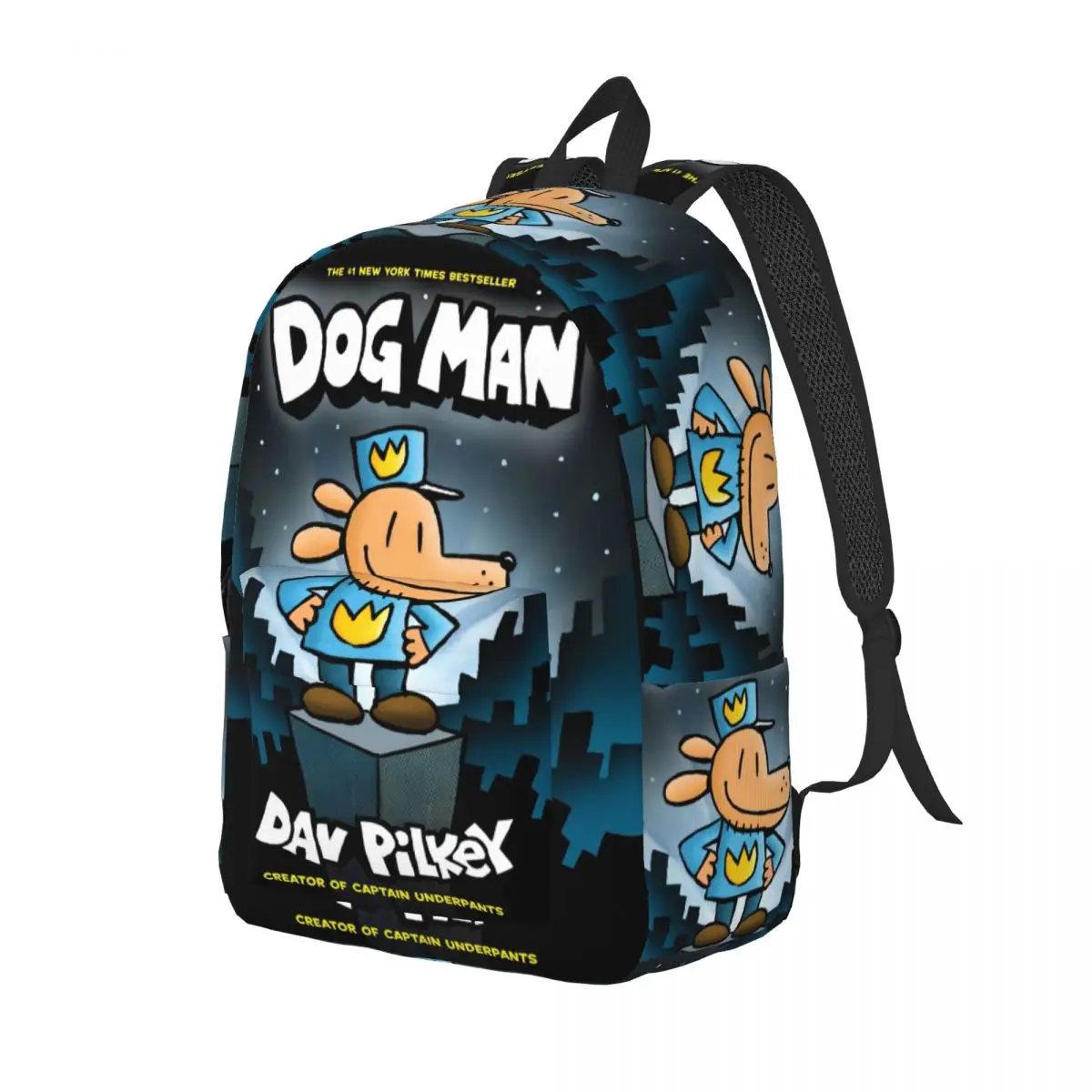 Sac à dos Dogman Cool Manga Comic pour hommes et femmes, sac à dos de voyage, sac de jour de randonnée, léger, lycée décontracté, animé, collège, initié