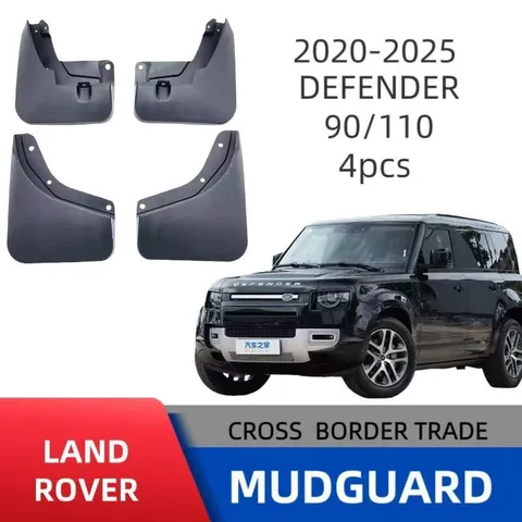 Брызговик для Defender 90 110 L663 2020-2025 без перфорации, автомобильное крыло для Land Rover Defender, аксессуары, брызговики, брызговики