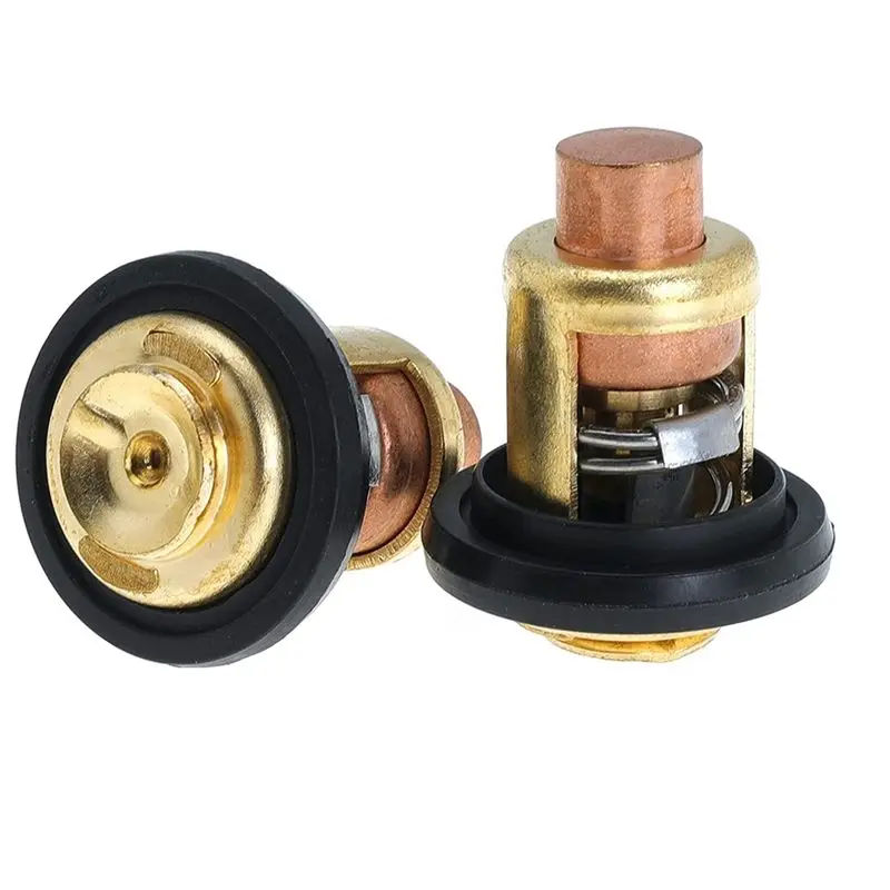 A24I 75692Q2 Thermostat with Mercury Mariner Marine 143F 143 Degree 135-150HP 175 200HP for 13340 Replaces 75692T,2 PCS