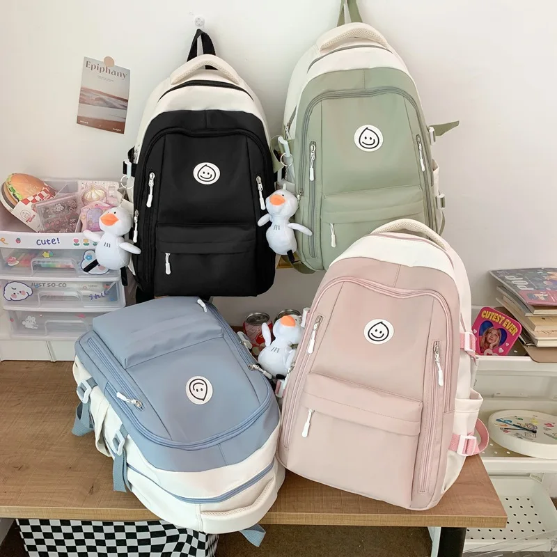 Cute Lightweight School Bag College Laptop Backpack For Men Women Travel Bag High School Middle Bookbag For Boy Girls Y2k Bags