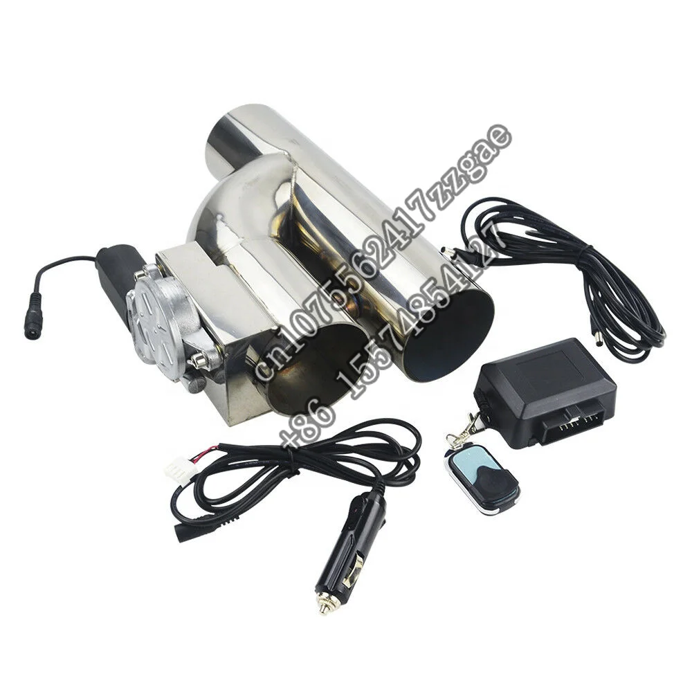 

Supply Stainless Steel 2.5 Inch Electric Exhaust Cutout Catback Downpipe Y Pipe Cut Out Valve Remote System Kit