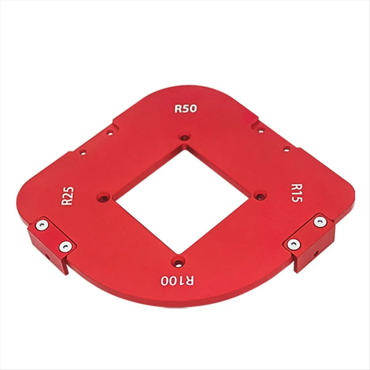 【2026 TOP Global】▼△◑4 in 1 Arc Angle Positioning Jig Round Corner Radius Template Router Template Jig High for Woodworking