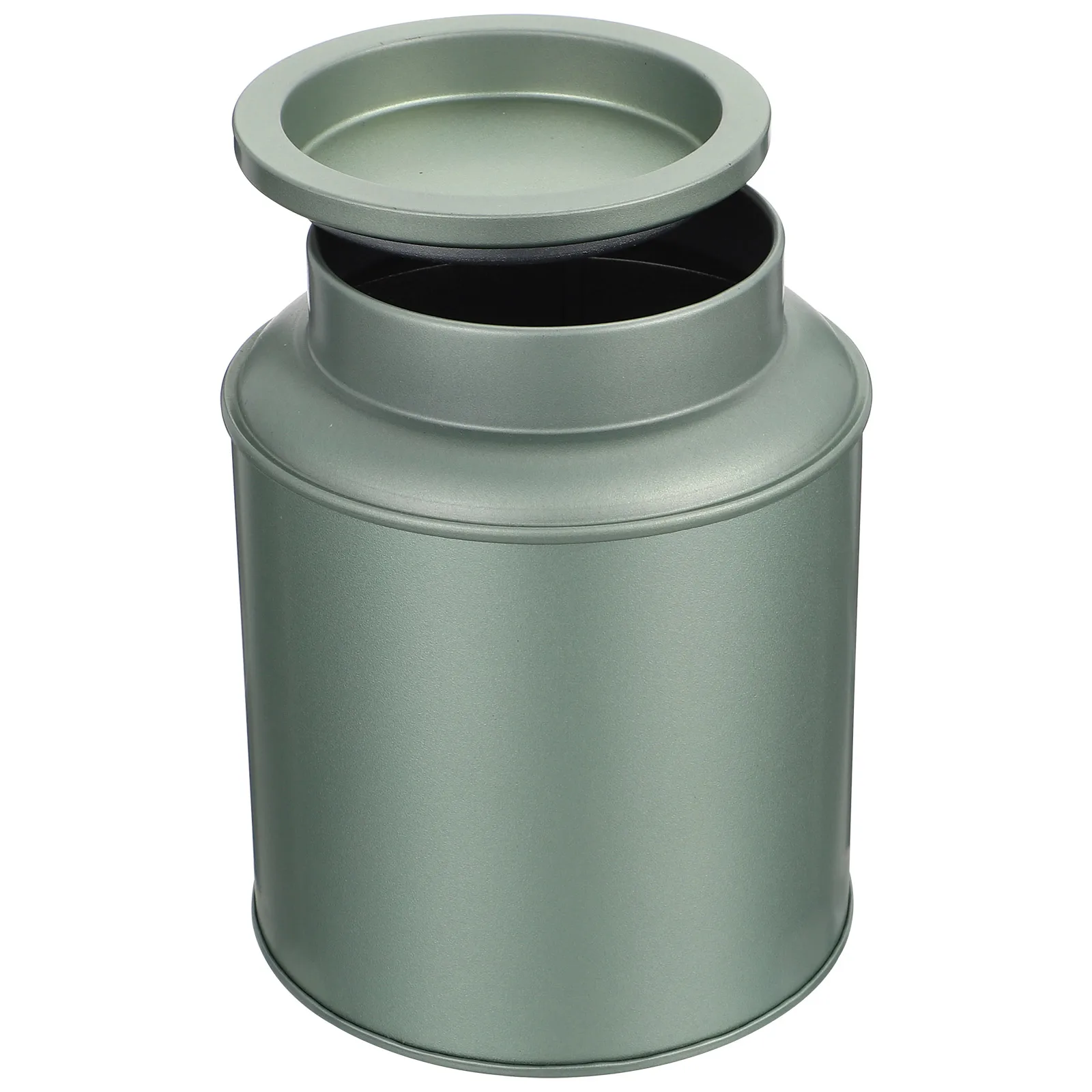 

Tea Storage Jar Thickened Tinplate Airtight Container For Tea Coffee Dry Fruit Candy Moisture Dust Proof Rust Resistant