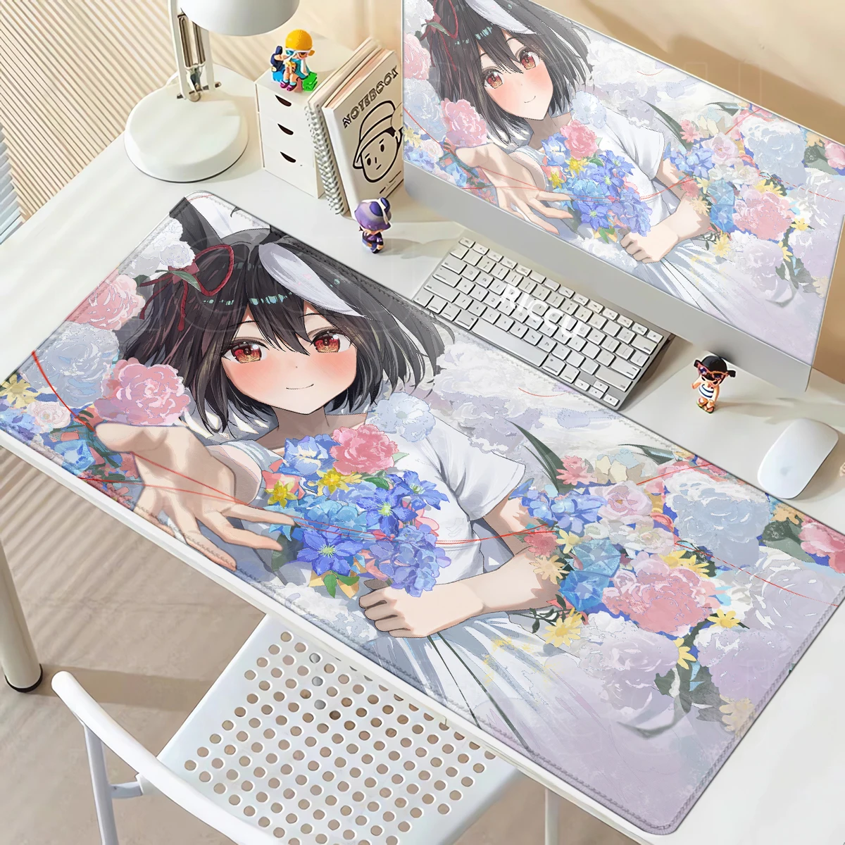 Pretty Derby Anime Game Mousepad Umamusume Mousemat Large Desk Mat Extended Pads Gaming Accessories Gaming XXL Keyboard Playpad