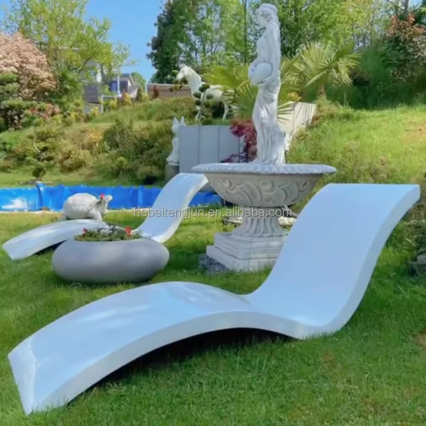 

Customized Colorful Outdoor Sun Beach Leisure Lounge Chairs for Swimming Pool Cutting Service Included