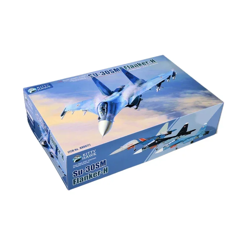 Kitty Hawk 1/48 modelo de montagem KH80171 SU-30SM Side-H Fighter-Bomber -Kit de modelo de aeronave