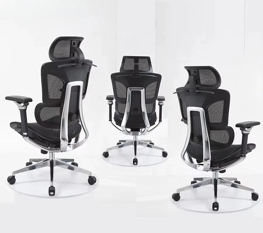 

High End Ergonomic Chair High Back Swivel Mesh Chair Passed EN 1335 test