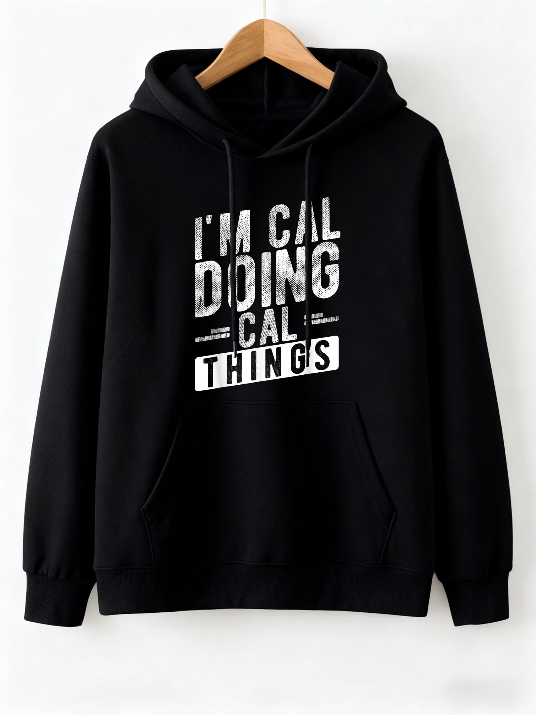 

Толстовка с капюшоном Top Pick Local I'm Clyde Doing Things — мягкий дышащий свободный крой с 3D принтом и карманом-кенгуру, всесезонный пуловер