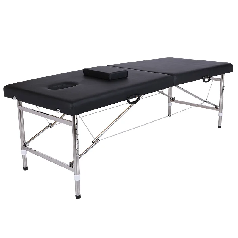 Multifunctional Portable Thermal Jade Massage Bed Table White Spa Facial Folding Wood Stretcher Metal Material Milking Lash Sale