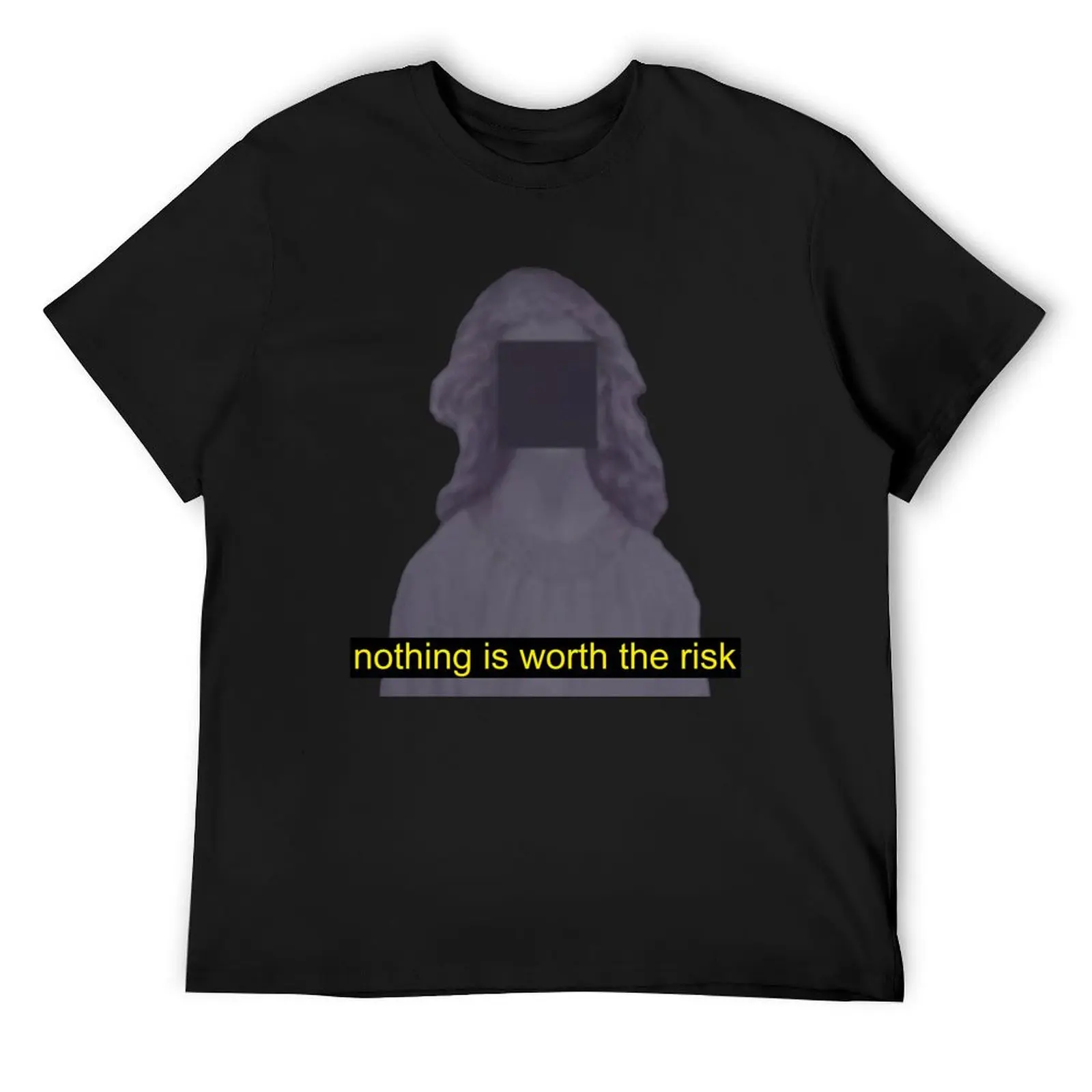 Mandela Catalogue Gabriel Nothing Is Worth The Risk166 T-Shirt kawaii clothes cute clothes Men's t-shirts