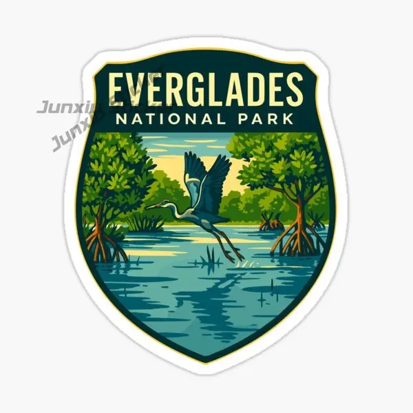 Everglades National Park, Florida, USA Scenic Car Sticker Vinyl Self-Adhesive Decorative Decal