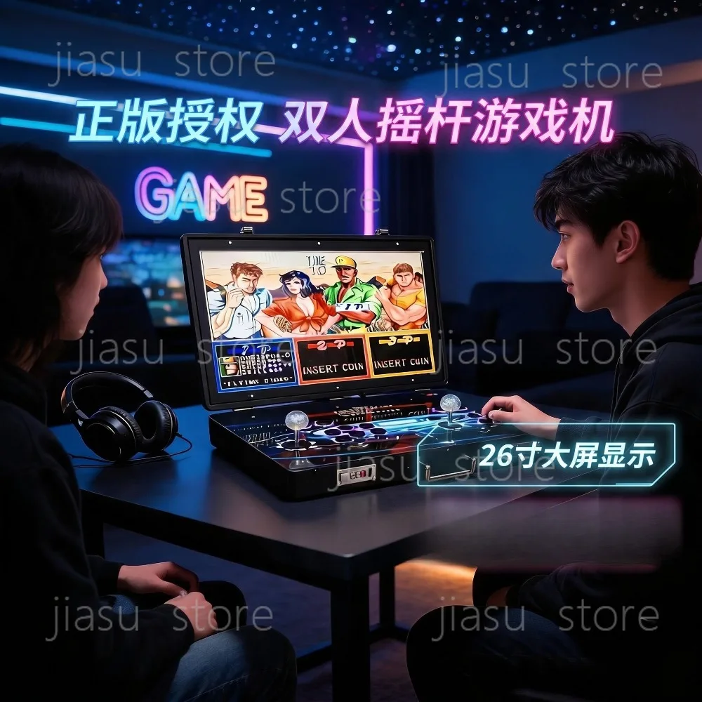 Double joystick game console King of Fighters 98 Pandora 2026 New Children's Home with Classic Nostalgic Gifts Portable Wireless