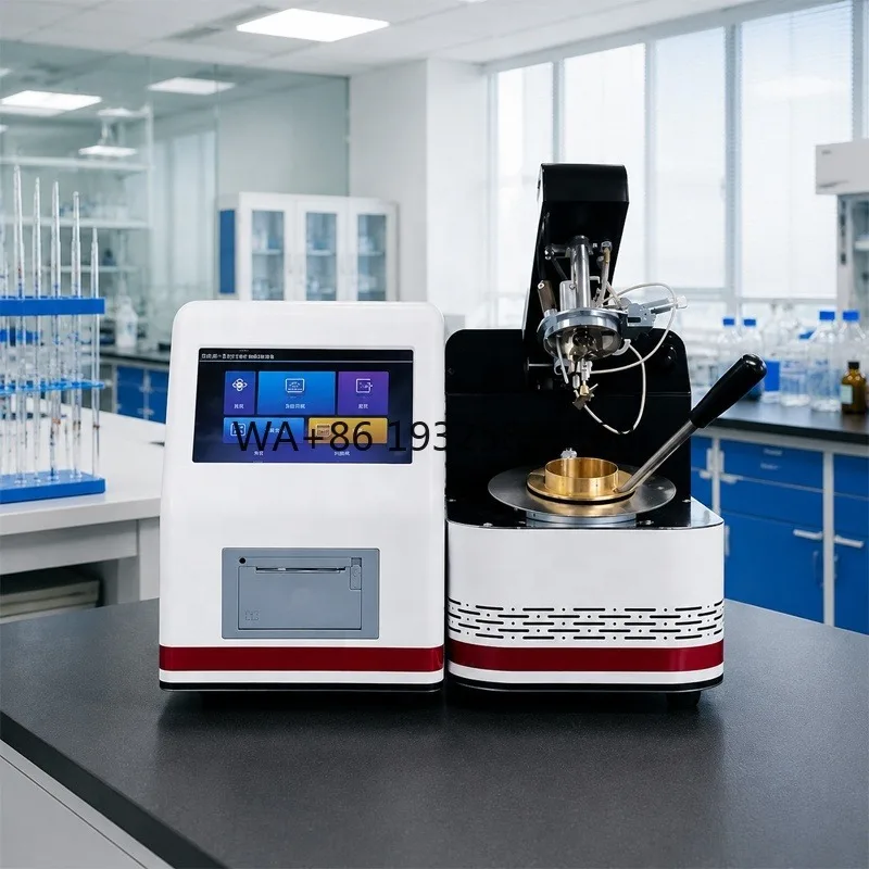 ASTM D92  Closed-Cup Flash Point Tester Oils Automatic Flash Point Testing Machine  Fuel Flash Point Detector